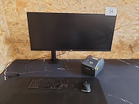 1 beeldscherm lg34wn780 - afbeelding 1 van  6
