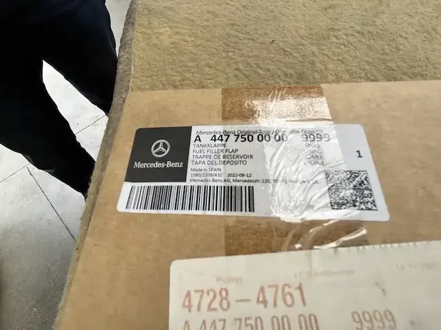1 benzineklep mercedes vito - afbeelding 3 van  3