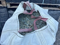 1 big bag 500kg siergrind slate green - afbeelding 1 van  3