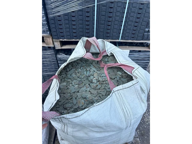 1 big bag 500kg siergrind slate green - afbeelding 3 van  3