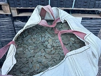 1 big bag 500kg siergrind slate green - afbeelding 3 van  3