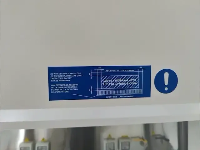 1 biologische veiligheidscabine bioair safemate 1.2 eco np:€ 7500 - afbeelding 8 van  9