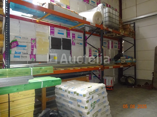 1 blauw en oranje palletrek 6m90/1m10/3m50 - afbeelding 2 van  3