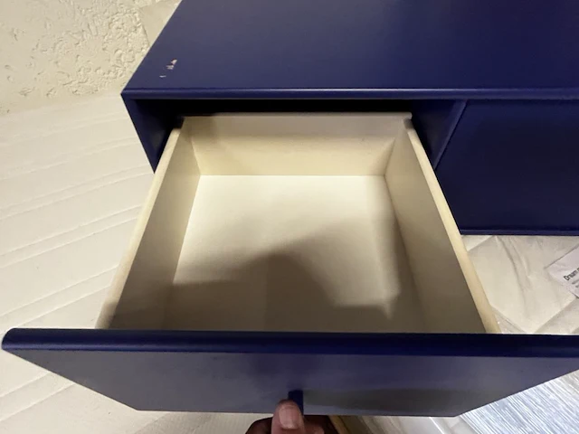1 blauw tv meubel - afbeelding 3 van  3