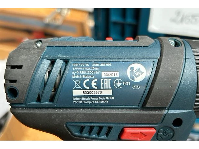 1 bosch accu schroefmachine - afbeelding 5 van  7