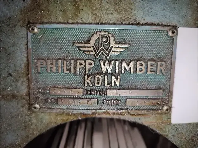1 buizen plooier machine philipp wimber sma52 - afbeelding 4 van  7
