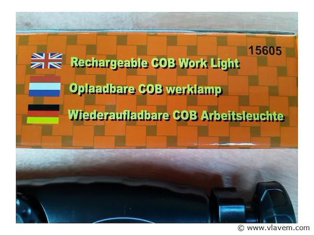 1 cob werklamp led 15605, stahlkaiser - afbeelding 2 van  8