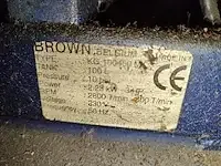 1 compressor 100b400 braun 100l - afbeelding 4 van  6