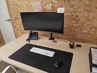 1 curved beeldscherm samsung c34h890wgr - afbeelding 1 van  7