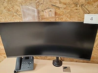 1 curved beeldscherm samsung c34h890wgr - afbeelding 2 van  7