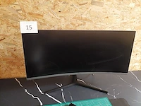 1 curved beeldscherm samsung c34h890wgr - afbeelding 1 van  4
