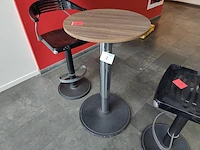 1 design hoge tafel met 2 bijhorende barstoelen origlia aria - afbeelding 5 van  5