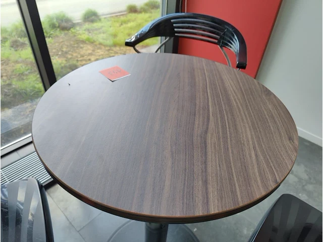 1 design hoge tafel met 3 bijhorende barstoelen origlia aria - afbeelding 2 van  5