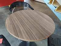 1 design hoge tafel met 3 bijhorende barstoelen origlia aria - afbeelding 4 van  5