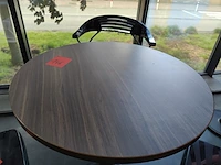 1 design hoge tafel met 3 bijhorende barstoelen origlia aria - afbeelding 2 van  5