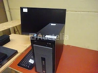 1 desktopcomputer met ilyama-monitor, muis, toetsenbord - afbeelding 5 van  7