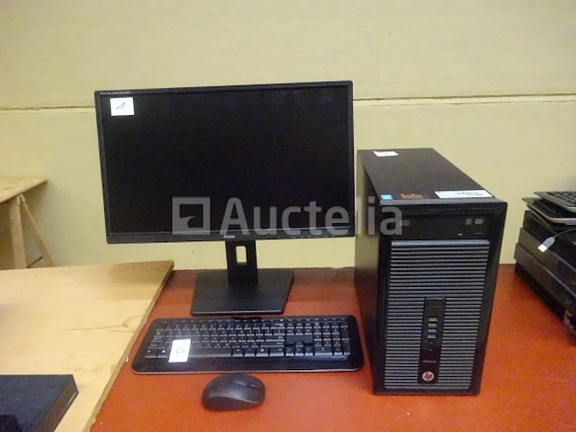 1 desktopcomputer met ilyama-monitor, muis, toetsenbord - afbeelding 6 van  7