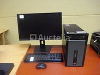 1 desktopcomputer met ilyama-monitor, muis, toetsenbord - afbeelding 7 van  7