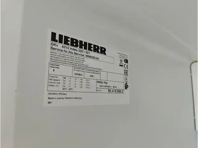 1 diepvries liebherr profiline - afbeelding 5 van  5