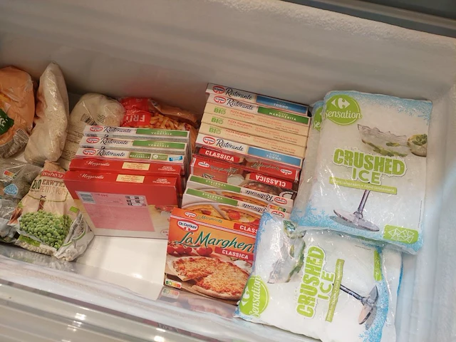 1 diepvrieskoffer ggm gastro met inhoud - afbeelding 3 van  5