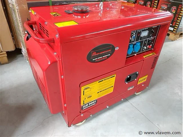 1 diesel generator, powertech ps900ds - afbeelding 1 van  12