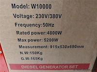 1 diesel generator, ultra toolz w10000 - afbeelding 8 van  8