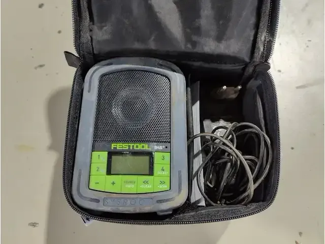 1 digitale werfradio festool dab+ - afbeelding 1 van  3