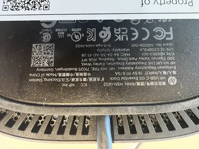 1 dockingstation hp usb-c g5 - afbeelding 4 van  9