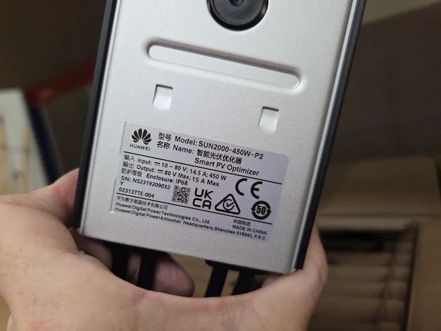 1 doos huawei sun2000-450w-p2 smart pv optimizer - afbeelding 4 van  5