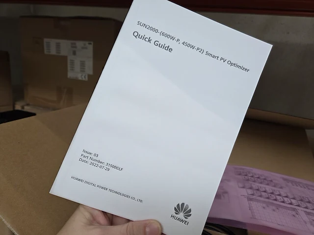 1 doos huawei sun2000-600w-p smart pv optimizer - afbeelding 7 van  8