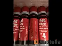 1 doos met 10 stuks rode polijst pasta - afbeelding 2 van  2