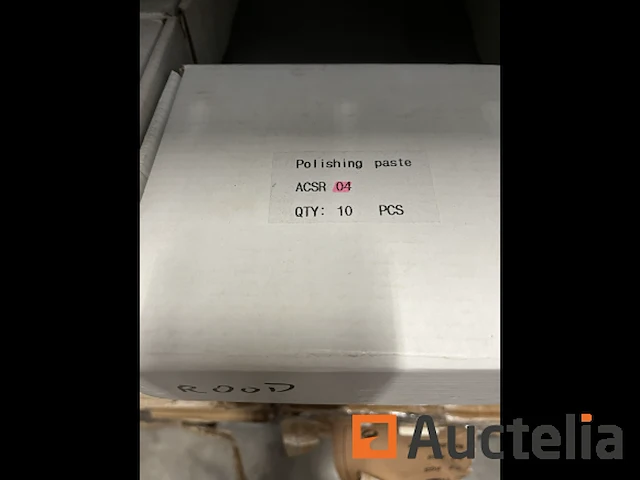 1 doos met 9 stuks rode polijst pasta - afbeelding 2 van  2