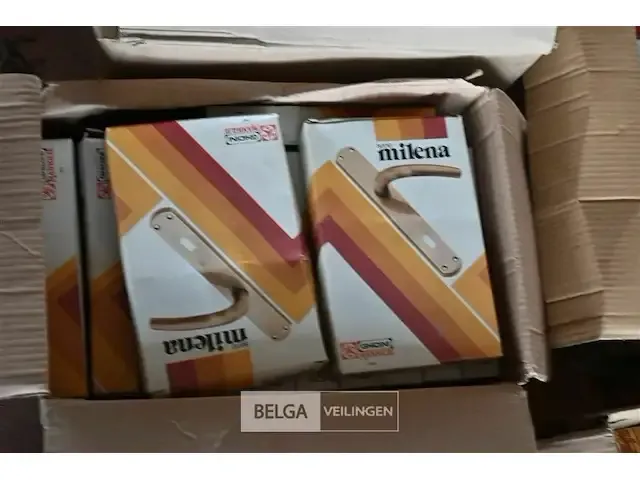 1 doos met deurklinken ghidini-milena 13 stuks - afbeelding 2 van  2