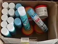 1 doos onderhoudsproducten voor glas + chromé - afbeelding 1 van  2