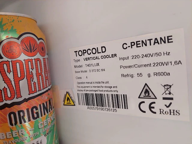 1 drankenkoeling topcold met inhoud - afbeelding 8 van  8