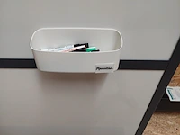 1 dubbel verrijdbaar whiteboard manutan - afbeelding 5 van  5