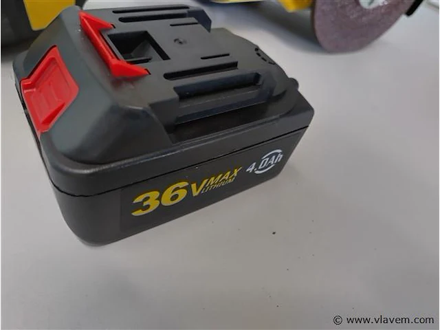 1 dw slijptol/ haakse slijper 36 volt - afbeelding 7 van  9