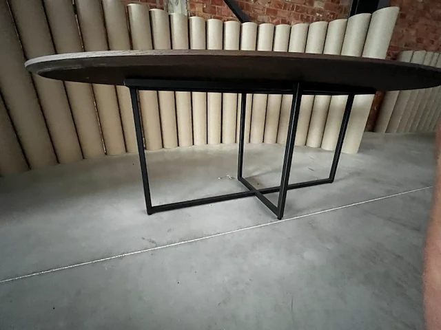 1 eettafel ovaal - afbeelding 2 van  3