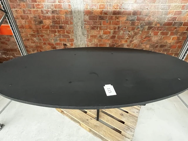 1 eettafel ovaal - afbeelding 4 van  4
