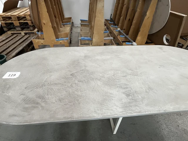 1 eettafel ovaal - afbeelding 3 van  3