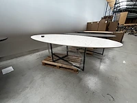 1 eettafel ovaal - afbeelding 1 van  3