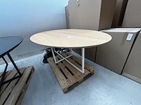 1 eettafel ovaal - afbeelding 1 van  3