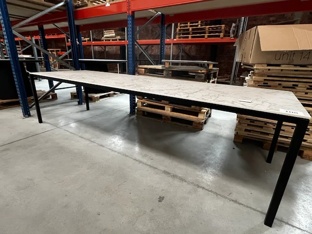 1 eettafel rechthoekig - afbeelding 1 van  4
