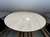 1 eettafel rond - afbeelding 3 van  3