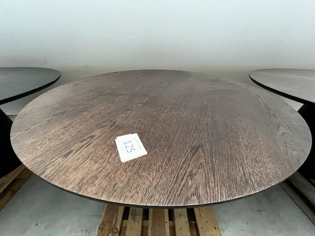 1 eettafel rond - afbeelding 3 van  3