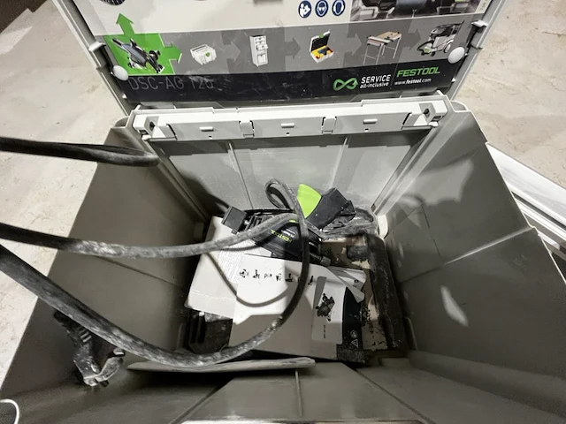 1 elektrisch diamant doorslijpsysteem festool dsc-ag 125 ag 125-14-de - afbeelding 8 van  10