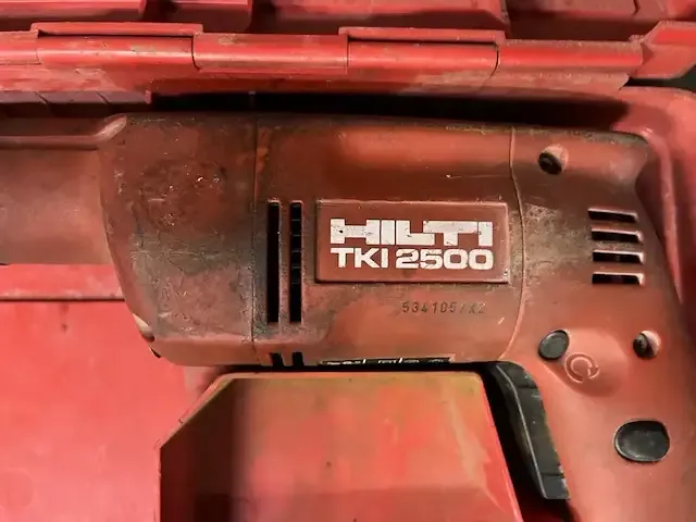 1 elektrische boormachine hilti tki 2500 (zonder elektrische kabel) - afbeelding 2 van  4