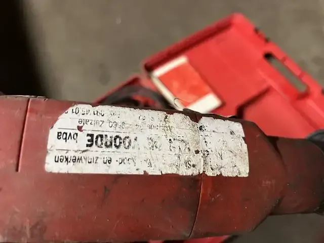 1 elektrische boormachine hilti tki 2500 - afbeelding 6 van  6