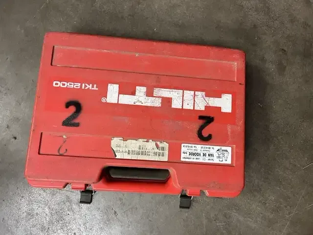 1 elektrische boormachine hilti tki 2500 - afbeelding 5 van  5