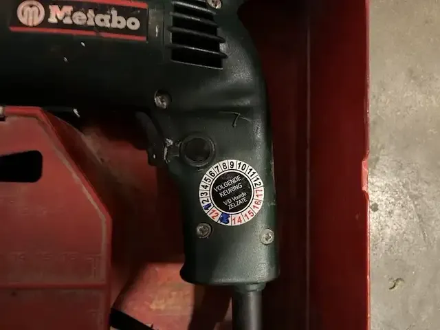 1 elektrische boormachine metabo - afbeelding 4 van  6